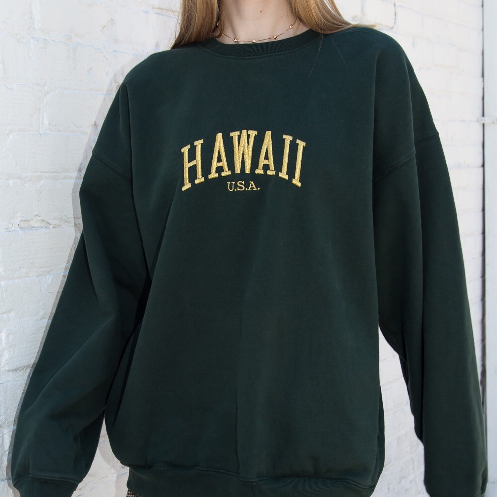 brandy melville hawaii sweatshirt